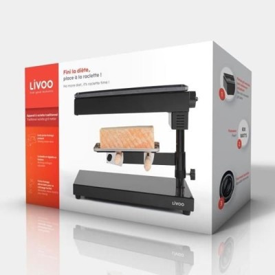 Livoo Raclette Traditionnelle DOC159