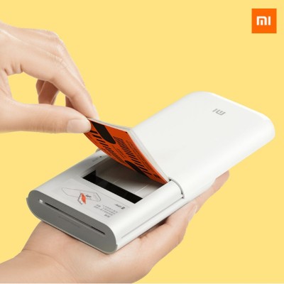 Pack Xiaomi Mi Portable Photo Printer + Paquet de 20 feuilles de papier photo