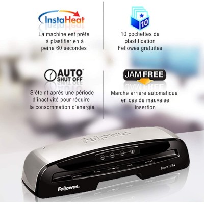 FELLOWES Laminator Saturn 3-FEL-PLAS19-5724801
