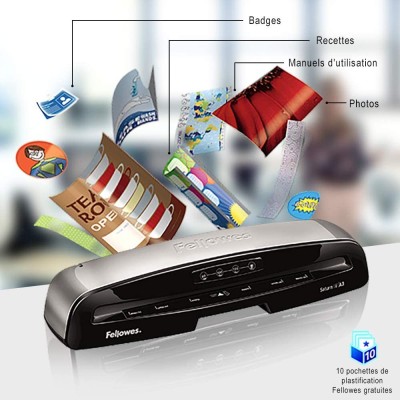 FELLOWES Laminator Saturn 3 A3 -FEL-PLAS17 -5736001