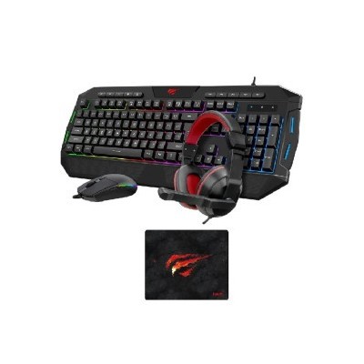 KIT GAMER HAVIT 4 EN 1 KB501CM