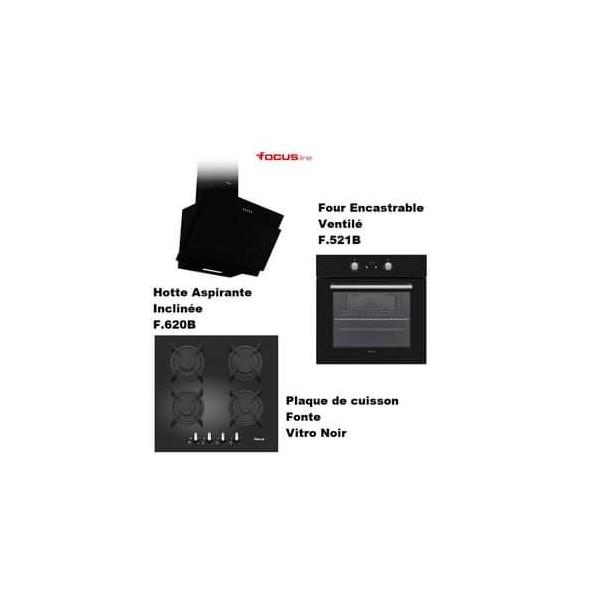 Pack Focus Trio Noir
