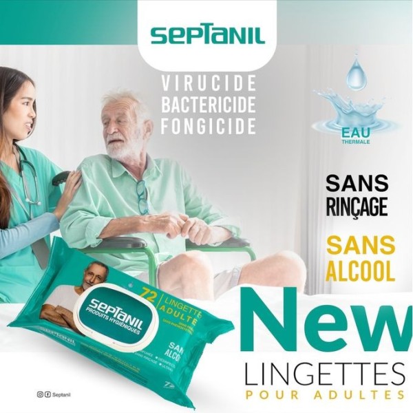 SEPTANIL Lingettes ADULTES