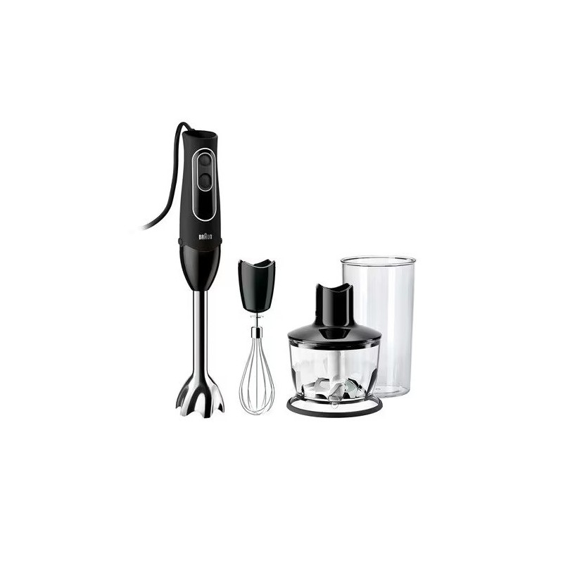 Braun MultiQuick 5 Vario MQ 5200WH, Mixeur Plongeant, Mixeur à Purée avec Pied en Acier