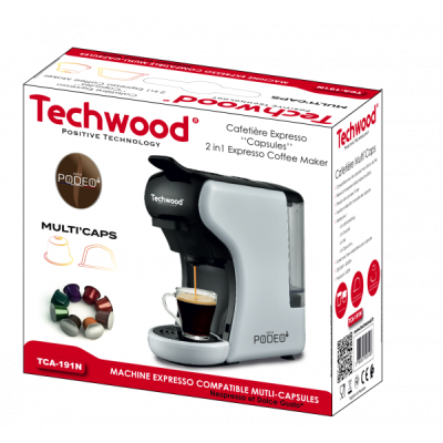Techwood TCA-191N Nespresso&Dolcé Gusto