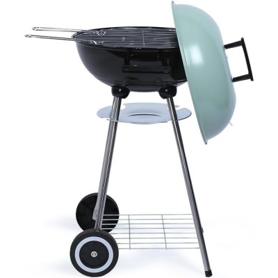 Barbecue avec couvercle & Cheminée