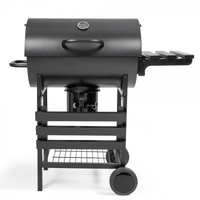 Barbecue avec couvercle & Cheminée