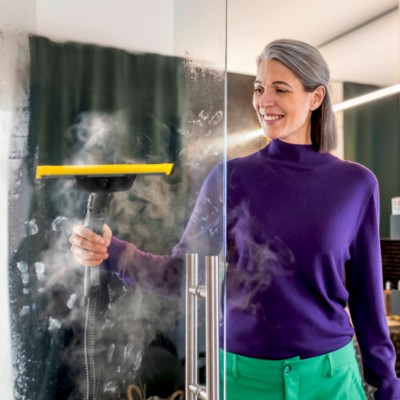 KARCHER Raclette vitre à vapeur