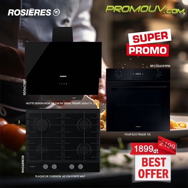 Rosières Pack Trio Noir