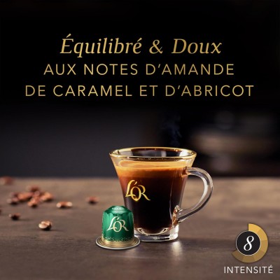 L'OR Brazil Espresso 30 capsules Intensité 8