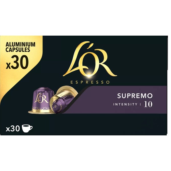 L'OR SUPREMO 30 Capsules Intensité 10