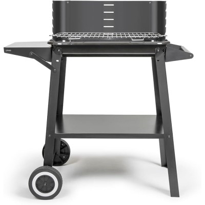 Barbecue avec couvercle & Cheminée