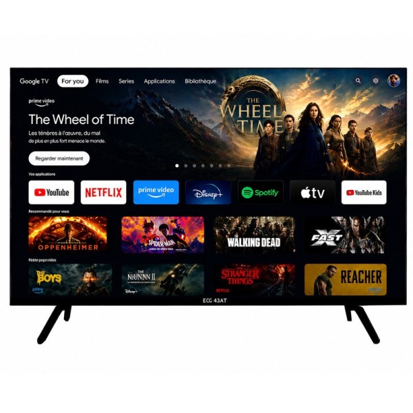 ECOSAT 55GTV QLED 4K