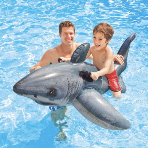 Grand requin blanc gonflable Intex 57525 Tunisie
