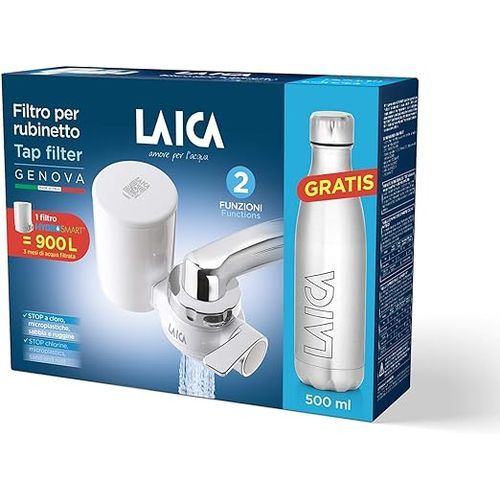 Filtre pour robinet LAICA RK10A01+ Gourde en Inox 500ml Tunisie